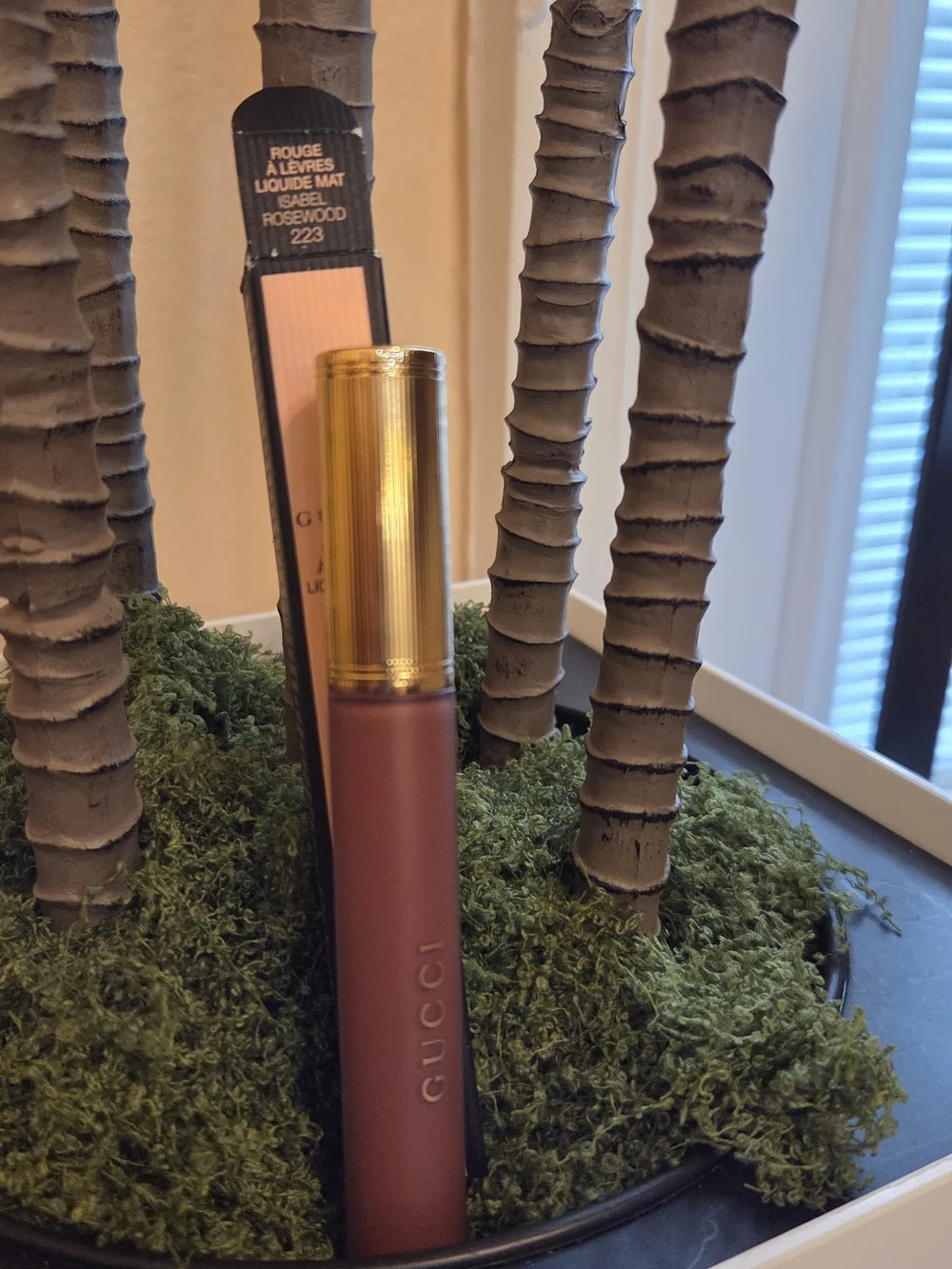 Gucci Rouge à Lèvres Liquid Matte Lipstick 223 Isabel Rosewood 6.5ml New